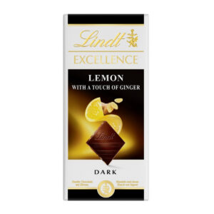 Шоколадка Lindt Excellence Lemon & Ginger Dark 100g