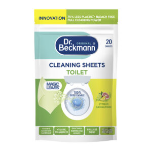 Салфетки для уборки туалета Dr Beckmann Cleaning Sheets Citrus Sensation 20 шт