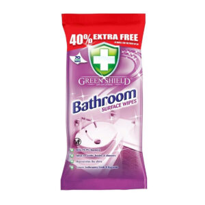 Салфетки для уборки ванной комнаты Green Shield Bathroom surface wipes 70 шт