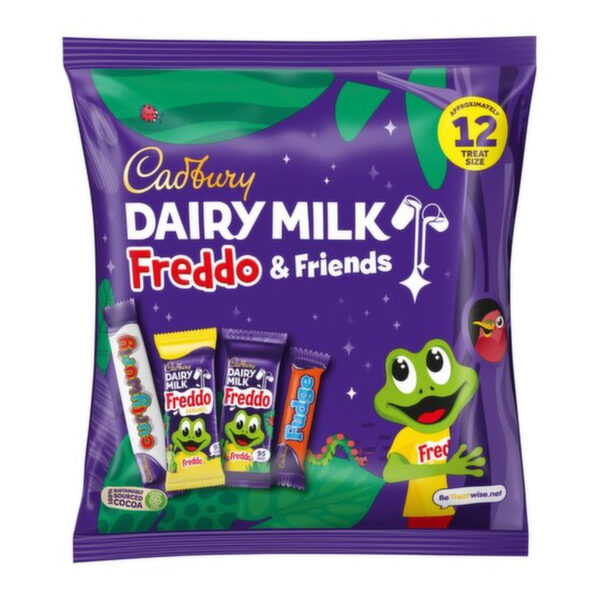 Батончики Cadbury Dairy Milk Freddo&Friends 12 шт