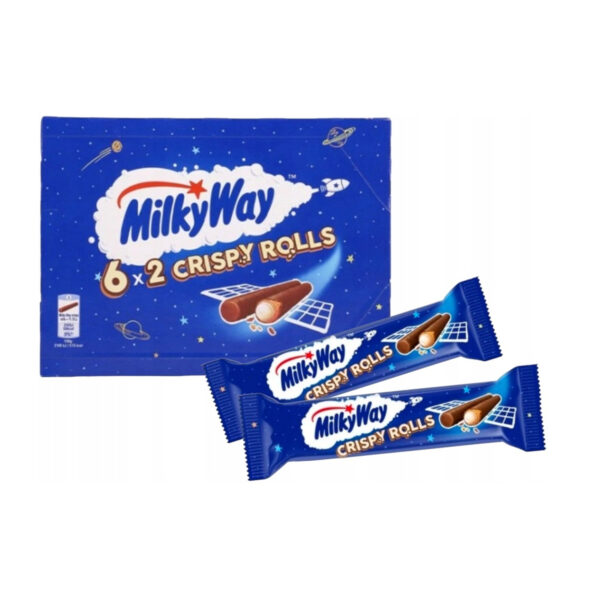 Батончики Milky Way Crispy Rolls 6x2 шт