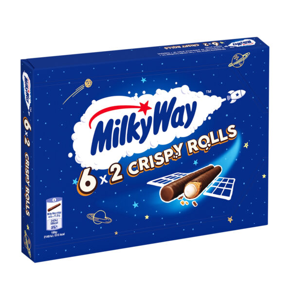 Батончики Milky Way Crispy Rolls 6x2 шт