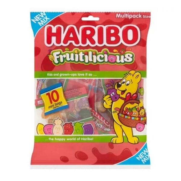 Жевательный мармелад Haribo Fruitilicious 10 шт