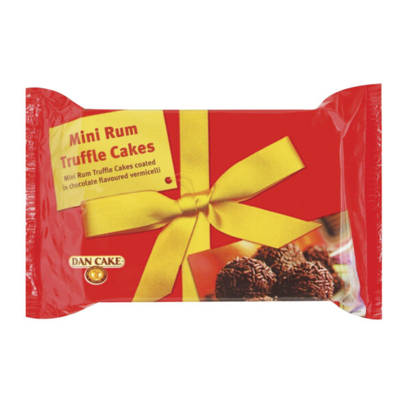 Dan Cake Mini Rum Truffle Cakes 140g