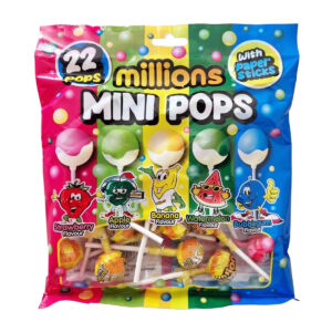 Набор леденцов Millions Mini Pops Assorted 22 pops