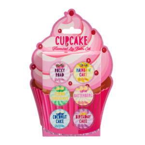 Подарочный набор Cupcake Flavoured Lip Balm Set 6x4.2g