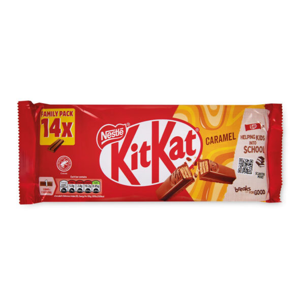 Батончики Kit Kat Caramel Wafer Bars 14 шт