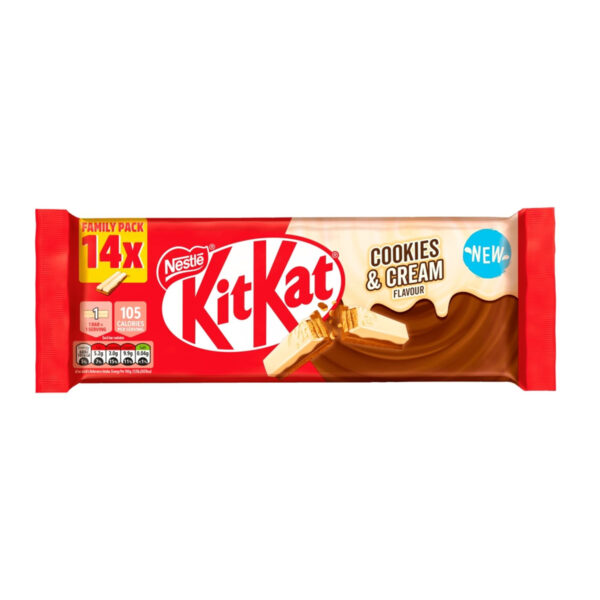 Батончики Kit Kat Cookies & Cream Wafer Bars 14 шт