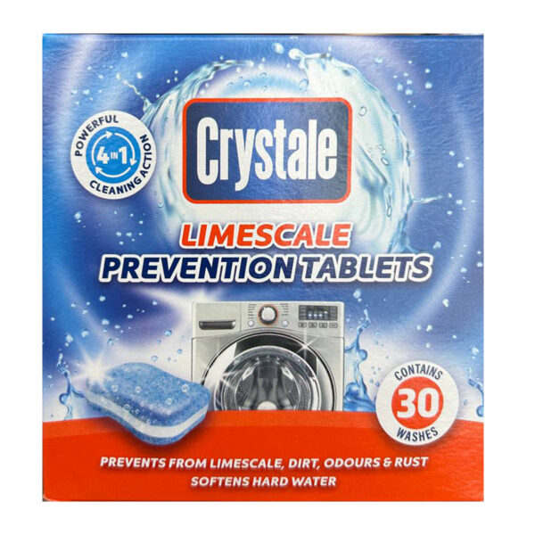 Капсулы для стиральной машины Crystale Limescale Prevention Tablets 30 washes