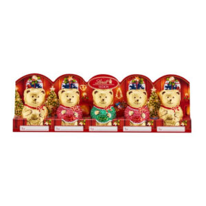 Шоколадные мишки Lindt Teddy 5 шт