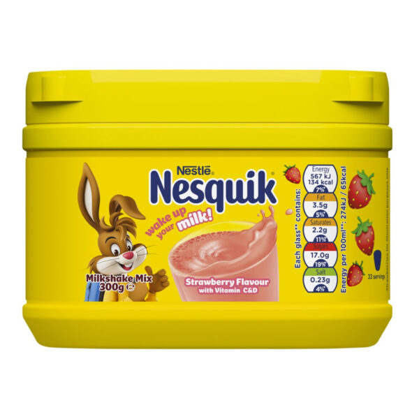 Милкшейк микс Nesquik Wake Up Your milk Strawberry 300г