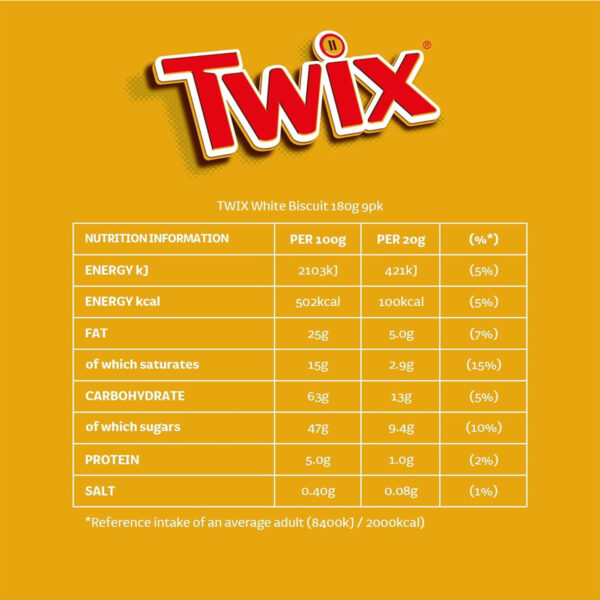 Батончики Twix White Fingers 9 шт