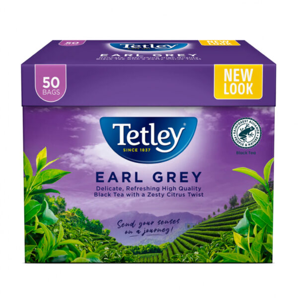 Чай Tetley Earl Grey 50 tea bags