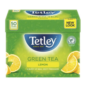 Чай Tetley Green Tea Lemon 50 tea bags