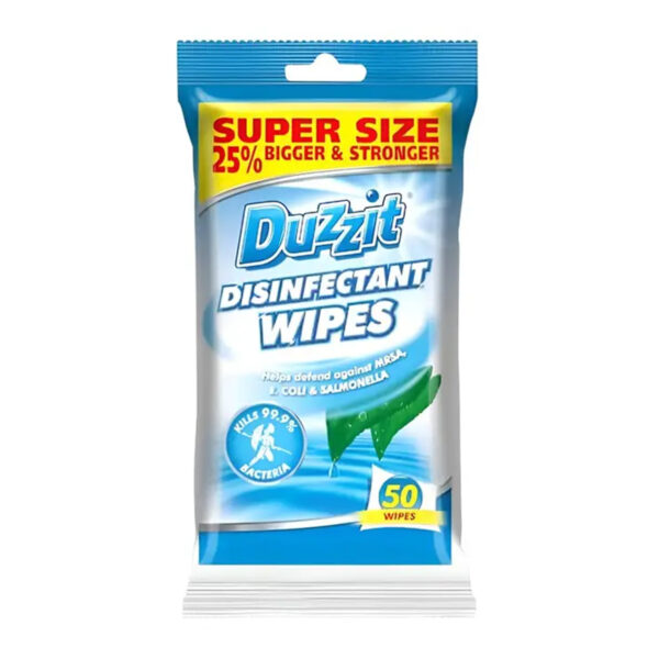 Чистящие салфетки Duzzit Disinfectant Wipes 50 wipes SUPER SIZE