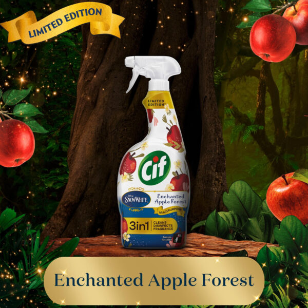 Чистящий спрей Cif 3in1 Multipurpose Enchanted Apple Forest 750ml