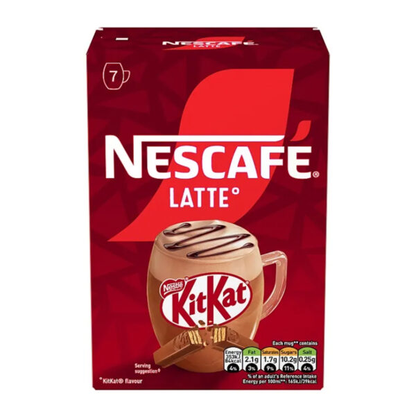 Горячий шоколад Nescafe Latte KitKat Flavour 7 шт