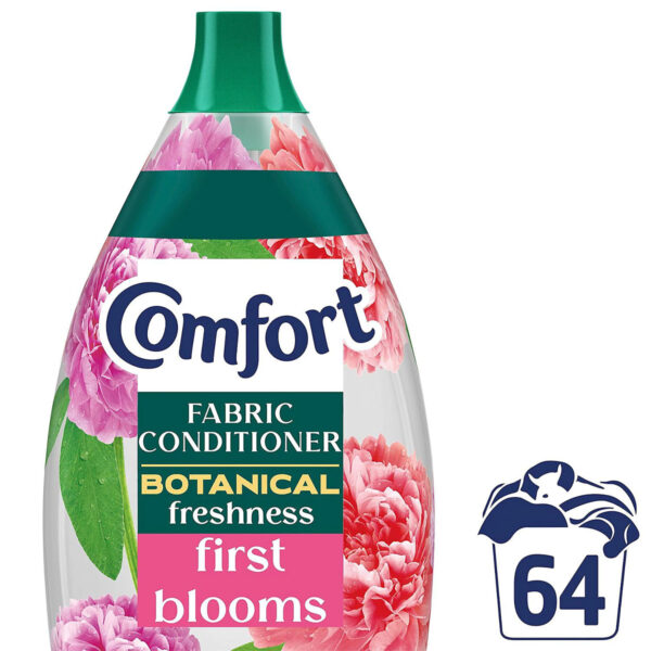 Кондиционер для белья Comfort Botanical First Blooms 64 washes