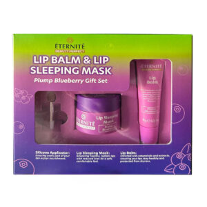 Подарочный набор Eternite Lip Balm & Lip Sleeping Mask Plump Blueberry Gift Set