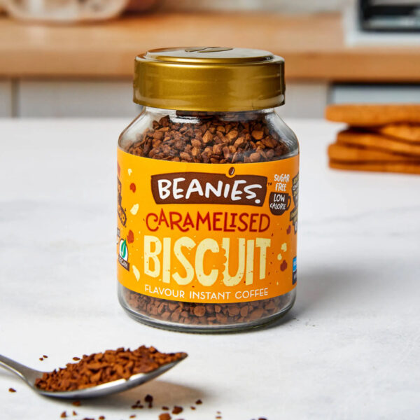 Растворимый кофе Beanies Caramelised Biscuit 50g