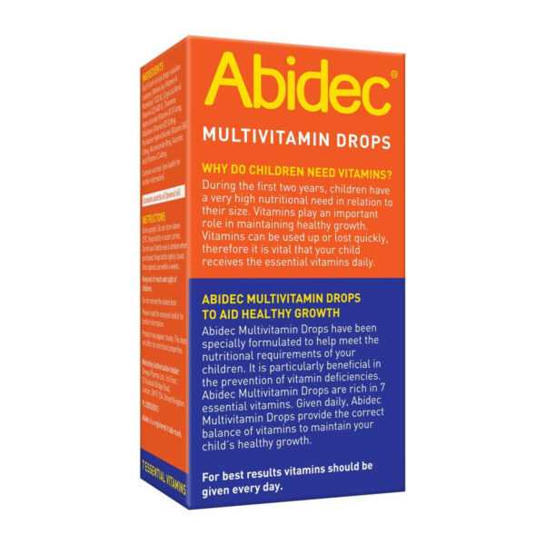 Витамины Abidec Multivitamin Drops 25ml