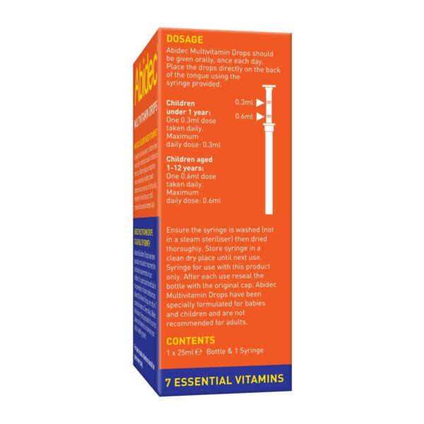 Витамины Abidec Multivitamin Drops 25ml