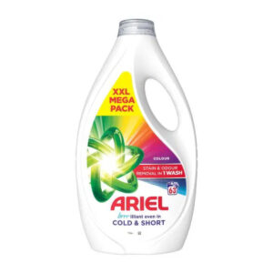 Гель для стирки Ariel Cold&Short Color 63 washes XXL MEGA PACK 1953 мл