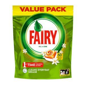 Капсулы для посудомоечной машины Fairy All In One Orange 60 шт VALUE PACK