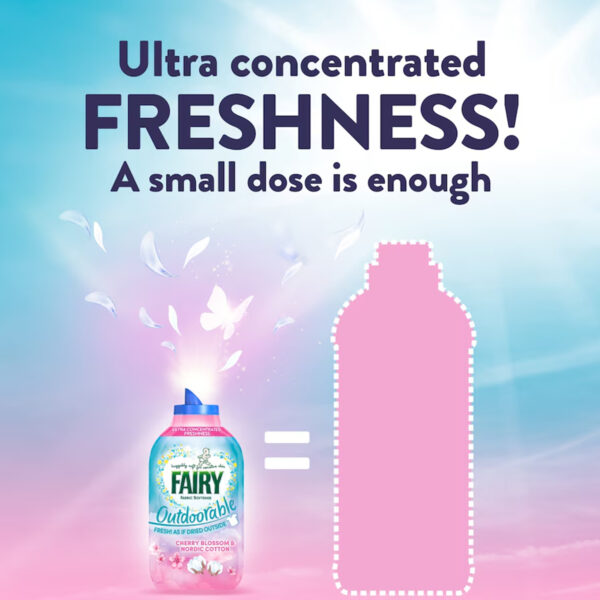 Кондиционер для белья Fairy Fabric Softener Cherry Blossom & Nordic Cotton 53 washes