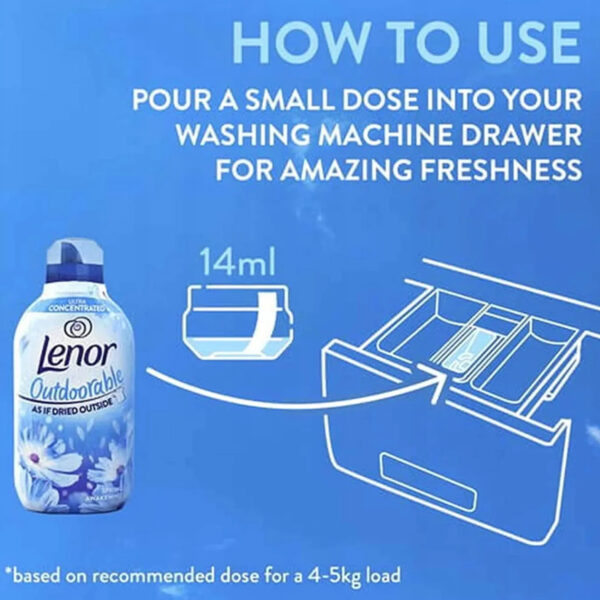 Кондиционер для белья Lenor Outdoorable Fabric Conditioner Spring Awakening 60 Washes