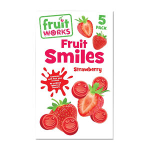 Мармелад Fruit Works Fruit Smiles Strawberry 5 pack 90g