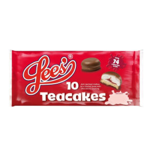 Пирожные с джемом Lees Teacakes 10 шт