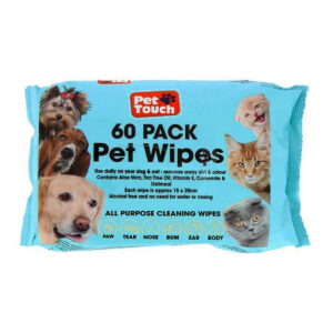Салфетки для питомцев Pet Touch Pet Wipes 60 шт