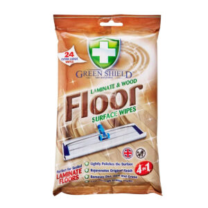 Салфетки для пола Green Shield Laminate & Wood Floor Surface Wipes 24 шт