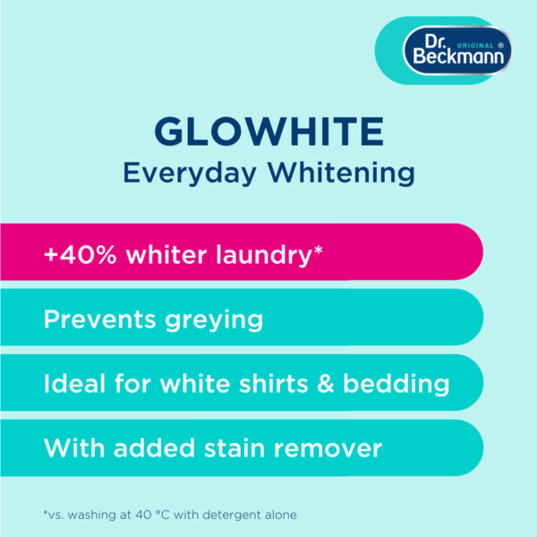 Саше для белого белья Dr. Beckmann Glowhite 5 sachets