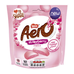 Шоколадные конфеты Nestle Aero Strawberry flavour melts 86g