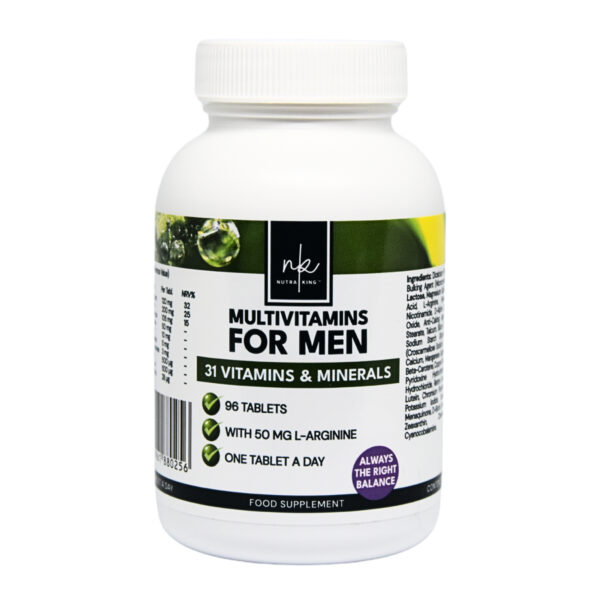 Витамины Nutra King Multivitamins For Men Food Supplement 96 tablets