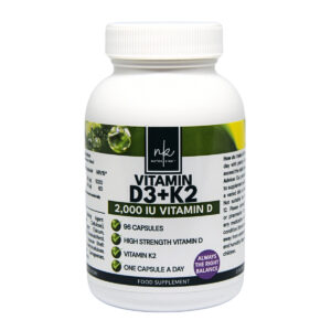Витамины Nutra King Vitamin D3+K2 2000 IU 96 capsules