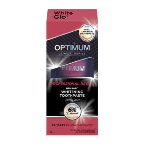 Зубная паста White Glo Optimum Hp+Hap Whitening Toothpaste 100g