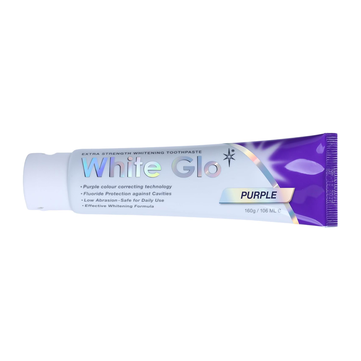 Зубная паста White Glo Purple Colour Corrector Whitening Toothpaste 160g 3 Зубная паста White Glo Purple Colour Corrector Whitening Toothpaste 160g
