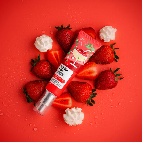 Зубная паста White Glo Whitening Toothpaste Strawberries & Cream 70g