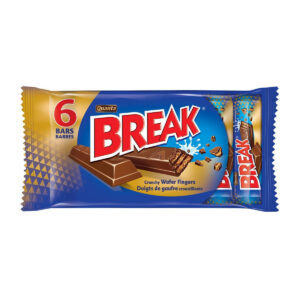 Шоколадные батончики Quanta Break Crunchy Wafer Fingers 6 bars