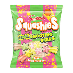 Жевательный мармелад Swizzels Squashies Sour Shooting Stars 100g