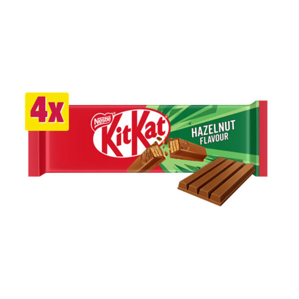 Батончики Kit Kat 2 Finger Hazelnut Wafer Bars 166g