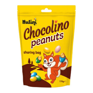 Драже Nutini Chocolino Peanuts Sharing Bag 170g