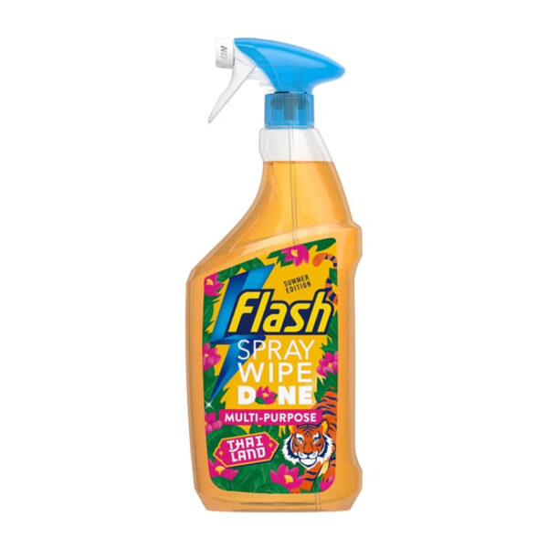 Flash Sparkling Home Spray Wipe Done Multi-Purpose Thailand 800ml