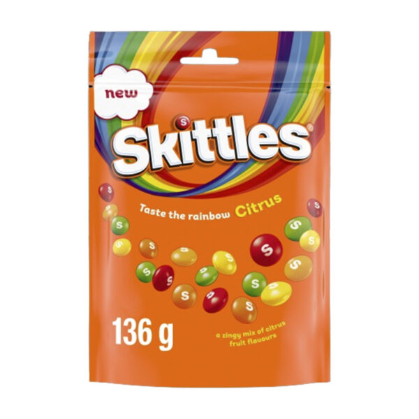 Конфеты Skittles Citrus 136g