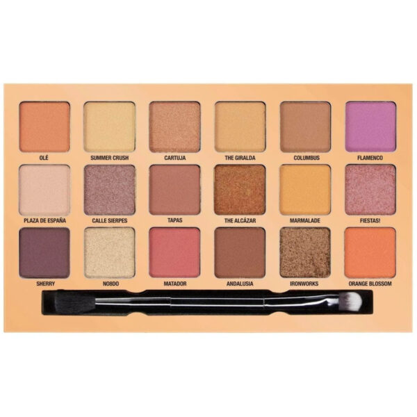 Палетка теней Eyeshadow Palette W7 Sunny Seville