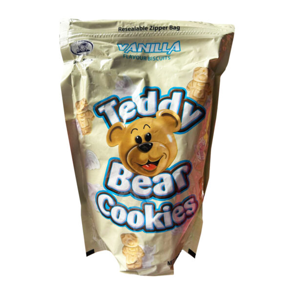Печенье Teddy Bear Cookies Vanilla Flavour Biscuits 340g