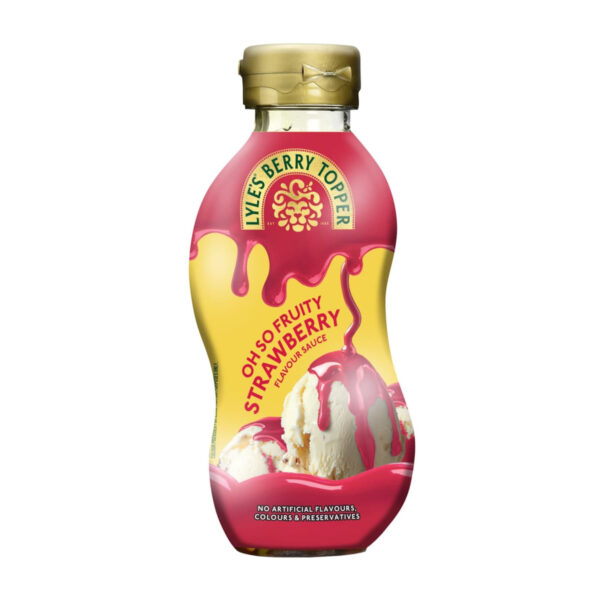 Топпинг Lyle's Strawberry Flavour Dessert Sauce 325g